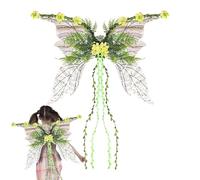 Genérico Wings for Adults | Adjustable Wings for Adults, Decorations for Halloween Fairs Parties Festivals Stage Performances Christmas Holidays and Garden