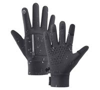 Genérico Winter Gloves for Men,Winter Gloves - Touch Screen Work Gloves | Thermal Lined Waterproof Write On Sports Football Gloves with Bread