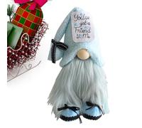 Genérico Winter Gnomes | Christmas Plush, Faceless Dwarf Doll, Swedish Nisse Figurine | Rustic Standing Plush | Christmas Window Decorations with Shelves | for Decoration