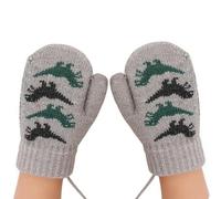 Generico Winter Mittens for Children, Comfortable Warm Anti-Lost | Winter Snow Knitted Mittens for Yard Garden Skating Skiing Snowmen