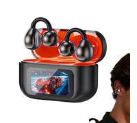 Generico Wireless Open Headphones | Ergonomic Artificial Intelligence Wireless Headphones with Ear Hook | for Running, Workout, Gym, Sports, Fitness, Cycling, Swimming, V