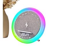 Generico Wireless Speaker - Portable Mobile Phone Speaker, Adjustable Night Light Speakers, Modern Color Changing Lamp for Home Living Room Study Office