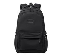 Genérico Women's Backpack | Basic Waterproof Backpack, Large Capacity for Laptop, Oxford Fabric, Unisex for Luggage Men Girls Teenagers Travel Hiking Daily, Black/White, Consulte la descripción, See