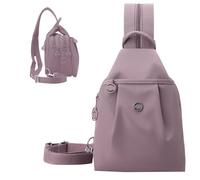 Generico Women's Convertible Backpack Shoulder Strap - Waterproof Oxford Large Capacity | Anti-Theft Travel for Sports Women University Hiking Work Airplane Festival, pink, riferimento alla