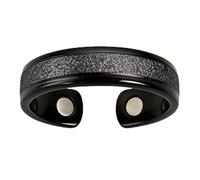 Genérico Women's Magnetic Alloy Open Finger Design | Adjustable for Women - For Home, Work, Travel, Day, Night and Rest, Consulte la descripción, Metal, No