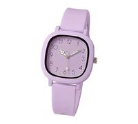 Genérico Women's Silicone Watch - Daily Punctuality Improvement, Elegant Matte Aesthetic, Adjustable Strap 23 cm + 25 mm, Soft Polymer Sweat Resistant - for University Examinations & Travel Office