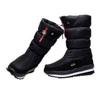 Generico Women's Snow Boots, Winter Snow Boots for Women, Outdoor Boots for | From, Comfortable Winter Boots for Fishing, Hiking, Riding, Running, Black, 7 UK