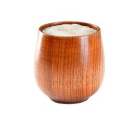 Genérico Wooden Bourbon Tumbler Container For Brandy Glass | Wooden Whiskey Tumbler Glasses Gift Christmas Father Husband Bar Restaurant Barbecue
