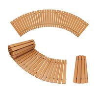 Generico Wooden Garden Path - Easy Installation Everything | Outdoor Wooden Path, for Gardens, Weddings, Camping, Swimming Pools on the Beach Gardeners