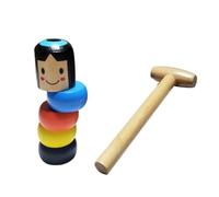 Generico Wooden Man Toys - Unbreakable Magic Props | Fun Tricks for Christmas Parties, Birthday Parties and Events, Restoring Shape for Entertainment