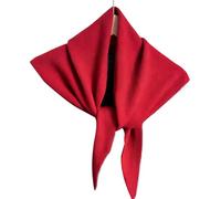 Generico Wool Scarf for Women, Head Bandana and Neck Scarf, Triangular Shape Wool Scarf for Women, Wedding Birthday Christmas Autumn Winter Autumn Girl, red, riferimento alla descrizione
