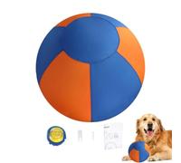 Generico Working Dog Ball - and Rolling Ball | 20.5 x 13 x 13 cm Large Ball for Dogs | For Breeding Tension and Boredom, Enrichment, Outdoor Play and Pool