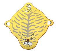 Genérico Wrapping Cloth, Tiger Pattern Cover, Odor Resistant Material, Smart Adhesive Design & Space Saving Wrap, Ideal for Lunch Box, Travel, Business Trip, Picnic, 17.72x19.69 inches