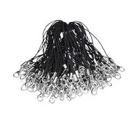 Generico Wrist Pendant for Mobile Phone - 100 Pieces Charm Strap with Lobster Lobster Clasp | Lanyard Keychain for Smartphone, for Women and Men, Jewellery Making, Backpack, Keychain, riferimento