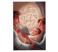 Generico Writing Remembrance Book, Diary with Reminder for Letters A for New Parents, 50 Sheets Notebook for Recording Moments and Strengthening the Family in Pregnancy