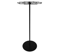 Générique 1 Piece Heavy Duty Structure Rack Rotating Holder Holder No Drilling Installation for Running Challenge Runners Football Racing