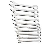 Générique 10 Piece Ultra Thin Wrench Set - Bicycle Repair Tool - Metric Wrench Tool for Mechanics Repairers Plumbers, Bikes, Motorcycles, Cars, Owners, Travellers