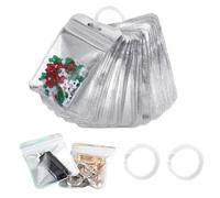 Générique 100 Pieces Rhinestone Bead Storage Bags Organizer Gems Storage Pouch - Ideal for Home Workshop