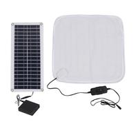 Générique 100W Solar Heater Pad - Adjustable Waterproof Warming Mat, Thermal Bed, Extra Warm Comfort | Cat Dog Heating Pad for Winter Indoor Outdoor Bed