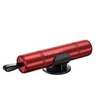 Générique 2 in 1 Auto Safety Hammer Emergency Window Breaker with Belt Cutter Tungsten Steel Rescue Tool (Red)