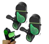 Générique 2-Piece LED Light Touch Alarm - Sensitive Lamp for Cane, Accessories for the Sea, Men, Women, Adults, Family Friends