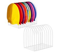 Générique 2 Piece Metal Cap Holder - Space Saving Hat Organizer for Entryway | for Entryway Bedroom Closet Dresser Office Room