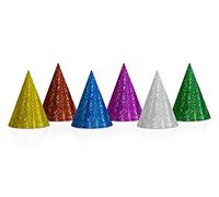 Generique - 20 Multicoloured Party Hats