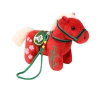 Générique 2026 Year of the Horse Mascot | Plush Backpack Pendant - Plush Horse New Year - for Adults Fashion Enthusiasts Students Collectors Birthday Party School Travel Shopping