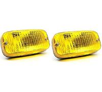 Générique 2pcs Daytime Running Lights DRL Auxiliary Daytime Running Lights Yellow Orange 12V 24V Bulb P21W BA15S for Car Truck Heavy Duty Agricultural Utility ATV 4x4