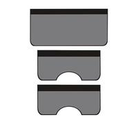 Générique 3 Piece Scratch and Stain Resistant Car Repair Protector - Anti Slip and Splash Proof Coating for Boats, Cars