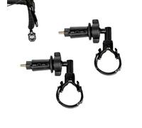 Générique 360 Degree Rotation Bicycle Torch Mount - Bicycle Light Holder for Driving, Commuting, Road and Mountain Cycling, Travelling