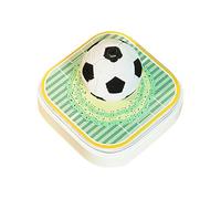 Générique 3D Notepad Calendar 2026 - LED Football Notepad with Sculpture | Mini 3D Desk Calendar with Tear-Off Pages, For Christmas Moving In And Office