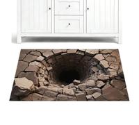 Générique 3D Optical Illusion Mat - Non Slip Washable Fun | Hole Effect Illusion Mat | For Home, Office, Bedroom, and Adults