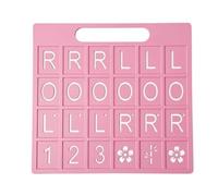 Générique 3D Printed ABS Portable Solo Mahjong Board with 24 Slots | 7.2-inch portable ABS solo mahjong board featuring 24 slots, designed for learning, travel, vacations, and interactive game