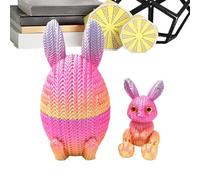 Générique 3D Printed Egg | Easter Desk Decoration Toys Desk Ornaments | for Bookcase Shelf Display Dressing Table Bedside Bedroom Study Room Space