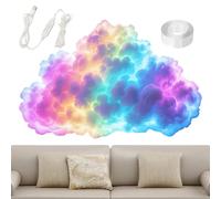 Générique 3D Thunder Light - Colorful Dynamic Display, LED Storm Decoration, Mood Lighting Effect, Soft And Diffused Glow With Layered Structure | Visuals