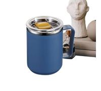 Générique 450ml Steel Insulated Tumbler - Portable Coffee Cup with Leakproof Lid | Double Wall Insulation for Temperature | Perfect for Camping, Office & Everyday Use