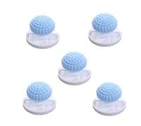 Générique 5 Pieces Floating Hair Filter for Washing Machine Reusable Pet Hair Catcher Net Plush Collector Compatible with All Machines Easy Care