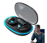 Générique 6.5cm Wireless Earbuds - Earbuds Quick Charge 30 Minute Earphone ABS Sports - Bone Conduction 5.3 Earphone with LED Display, Noise Reduction |