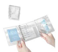 Générique A7 Refillable Tri-Fold Notebook Binder | Multi-Pocket Binder Journal with Refillable Pages, Compact Organizer for Kids & Adults, Ideal for School, College, Office, Travel & Outdoor Camping