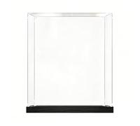 Générique Acrylic Display Case for The*-GO 10311 Orc*hid Storage Box for Bricks and Collectibles/Dust Cover (Model Not Included) (Black-3mm)
