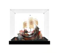Générique Acrylic Display Case for The*GO 71848 Temple Reco*mpenses - Transparent Dustproof Display and Storage Case for Collection Building Models (Black-3mm)