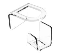 Générique Acrylic Kitchen Sink Brush Holder, Clear Dish and Sponge Organizer Set, Durable Household Storage Rack, Space-Saving Design, Ideal for Brushes, Sponges, Dishcloths, Sink Accessories