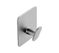 Générique Adhesive Hooks | Heavy Duty Rust Proof | Removable Strong Adhesive Hooks for Coat Key Hat Home Bathroom Bedroom Living Room Entrance Door