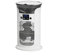 Générique Adjustable Portable Bedroom Fans with Light | Column Fan with Built in Misting for Interior, Home, Living Room, Bedside Table, Office, Kitchen,