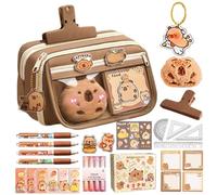 Générique Adorable Cavy Script Case - Multi-Level Sorter Storage Bag, Broad Gap Maw Container, Spacious Ink Sleeve, Educational Equipment | With Scholars, Ladies, Ladies,