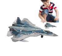 Générique Aircraft Assembly Toy Set - Mechanical Launch Aircraft Puzzle Constructive Flying Vehicle | Juvenile Engineering Equipment, Creative Thinking Unit for Kids