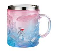 Générique Alien 3D Coffee Mug - 200ml Embossed Drink Cup, Drink Container With Stainless Steel Rim, Novelty Ceramic Mugs | Collection Mugs For Kitchen