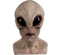 Générique Alien Face Mask Halloween Costume Scary Latex Full Head Realistic Funny Adult