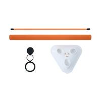 Générique Alignment Stick - Portable Golf Swing Trainer, Plane Indicator Practice Stick, Lightweight Training Aid for Improving Swing Accuracy, Golf Instruction Tool for Indoor, Outdoor Use